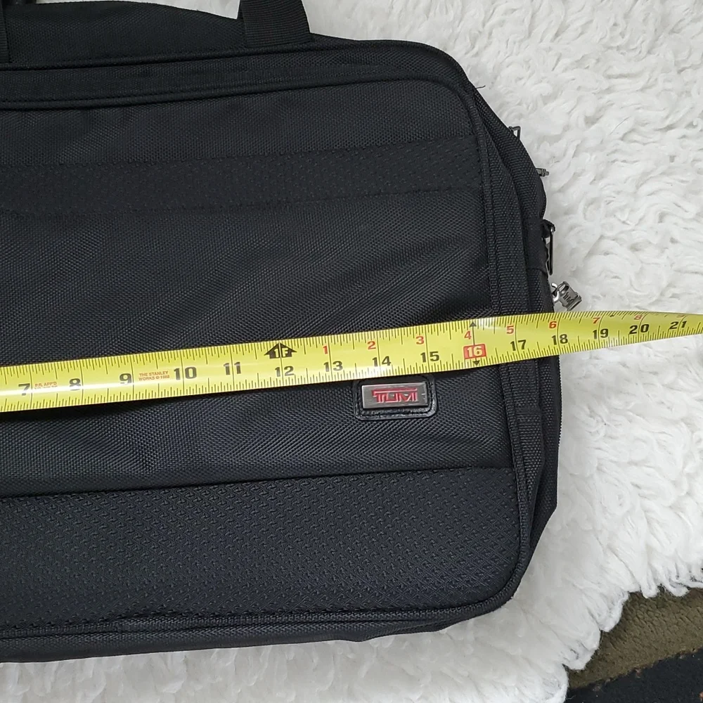 Tumi laptop bag.
